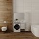 Style Line Мебель для ванной подвесная Даллас 100 Люкс R, белая PLUS	 – картинка-18